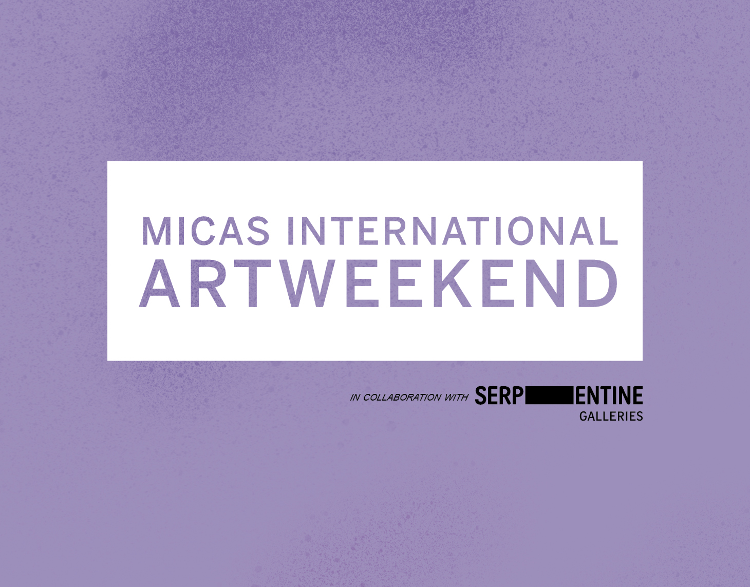 MICAS International Art Weekend
