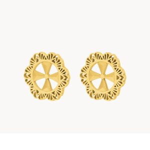 Kavallieri Maltese Cross Stud Earrings