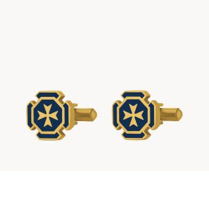 Blue Octagon Kavallier Cufflinks