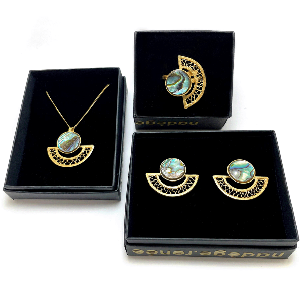 Uchiwa Sterling Silver Gold Plated Collection