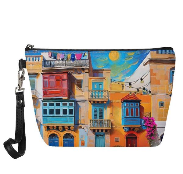 Waterproof Cosmetic Bag - Sunny Village
