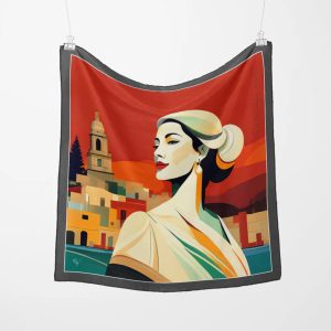 Lady of the Palace Silk Scarf - Marita