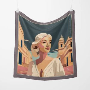 Lady of the Palace Silk Scarf - Rafela