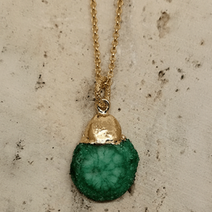 Green Agate Necklace