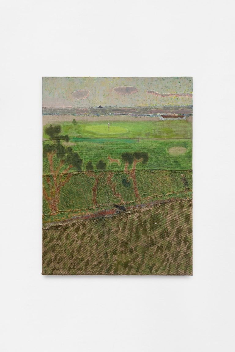 Andrew Cranston, Afternoon of a Faun, 2025.
Oil on canvas, 80 x 61 cm.
