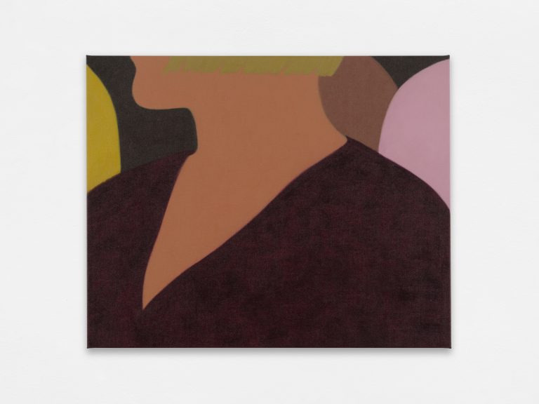 Henni Alftan, Neckline II, 2025.
Oil on linen, 65 x 81 cm.