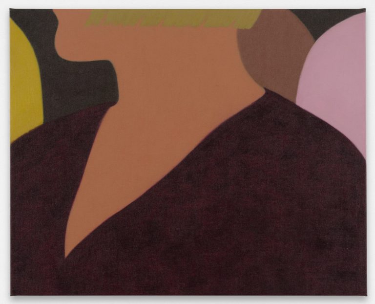 Henni Alftan, Neckline II, 2025.
Oil on linen, 65 x 81 cm.