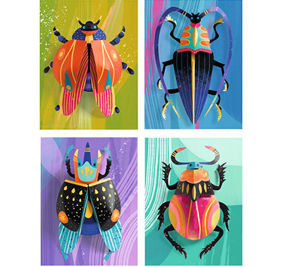 Paper Bugs 3D Collage Kit - Image 3