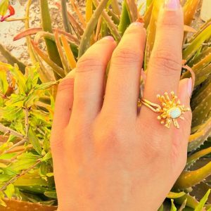 Seabed-Inspired Ring